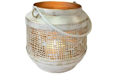 Chalet Windlicht Alpenglühen mit Henkel M