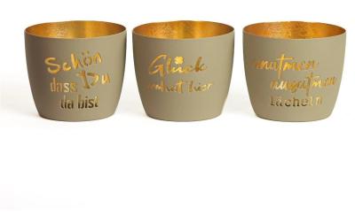 Chalet Teelichhalter Tauperush