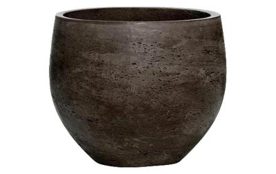 Pflanzentopf Mini Orb M, Chocolate Washed