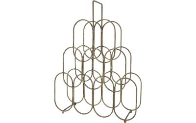 Chic Antique Weinständer für 9 Flaschen