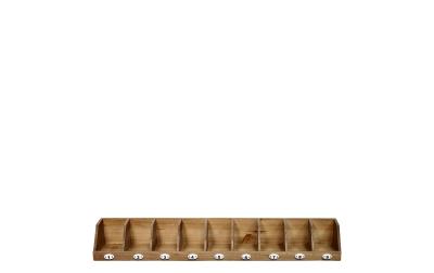 Chic Antique Wandregal mit 9 Fächern