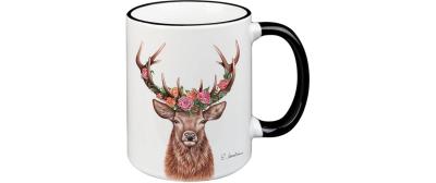 CN Tasse Blumenhirsch 330 ml