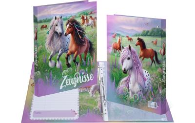 Herma Zeugnisringbuch A4 Pferdewelt