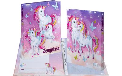 Herma Zeugnisringbuch A4 Einhorn