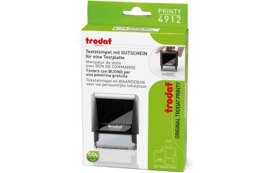 Trodat Stempel 4912 schwarz - mit Gutschein