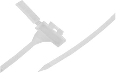 Kabelbinder schliessbarem Beschriftungsfeld