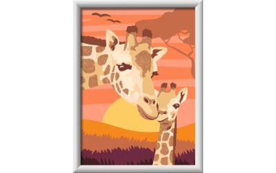 CreArt Malen nach Zahlen Giraffe