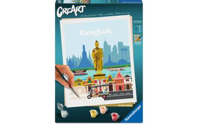 CreArt Malen nach Zahlen Buntes Bangkok