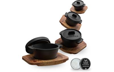 Mini Dutch Oven 4 set 300ml