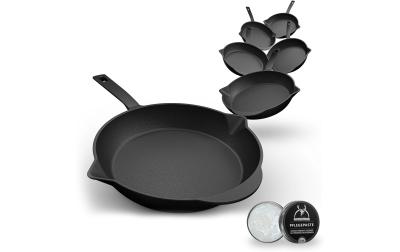 Eingebrannte Mini-Bratpfanne 6 set