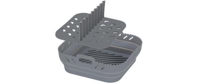 Wenko Backeinsatz Airfryer Eckig rund