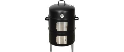 Vertikal-Smoker Grill, 3in1