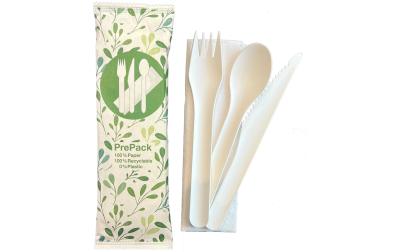 Pochetta Besteckset Weiss, 200 Stk.