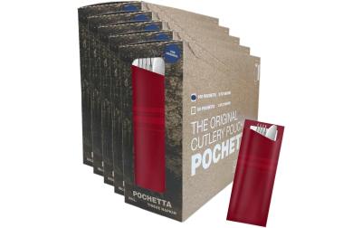 Pochetta Besteckset 500 Stk., Bordeaux