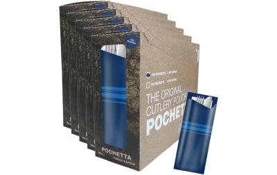 Pochetta Besteckset 500 Stk., Blau