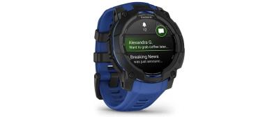 Garmin Instinct 3 black/bolt blue