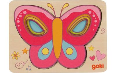Schichtenpuzzle Schmetterling