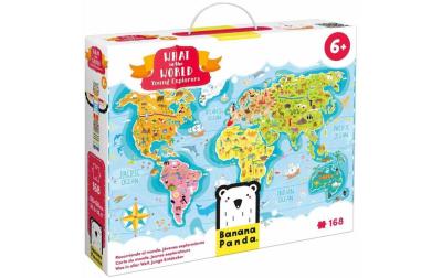 Puzzle What in the World. Young Explorers