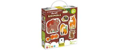 Puzzle Progressive Forest Animals