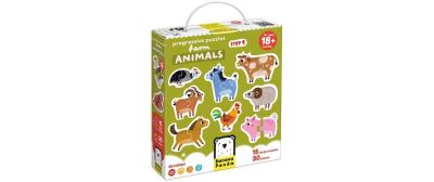 Puzzle Progressive Farm Animals