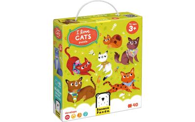 Puzzle I Love Cats