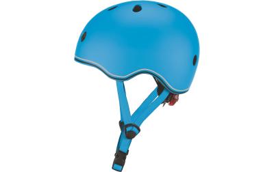 GLOBBER, Kinderhelm Evo Lights Blau, XS-S