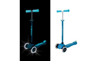 GLOBBER, Scooter Primo Plus Glow Lights Bla