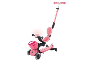 GLOBBER, Scooter GO UP Baby Lights 360° Pin