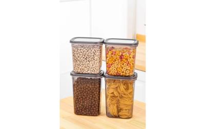 Hermi Vorratsdosen-Set 4 Stück Anthrazit