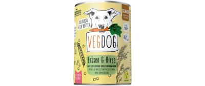 Vegdog Senior Erbsen + Hirse