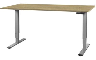 Contini Tisch höhenverstellbar Eiche
