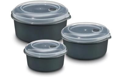 GOURMETmaxx Mikrowellendosen S/M/L
