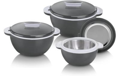 GOURMETmaxx Thermo-Schüssel Set 3 Stück