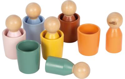Montessori Sortierbecher mit Figuren