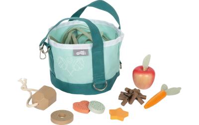 Pferdefutter Set mit Tasche