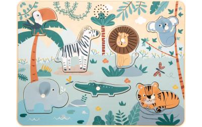 Setzpuzzle Tierlaute Safari