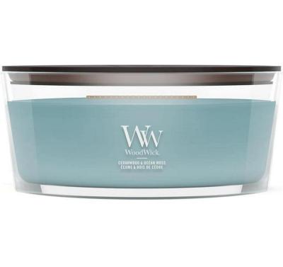 Woodwick Cedarwood & Ocean Moss