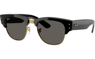 Ray-Ban MEGA CLUBMASTER, BLACK ON GOLD