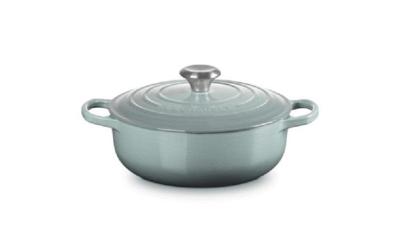 LE CREUSET Bräter SIGNATURE 24cm Sea Salt