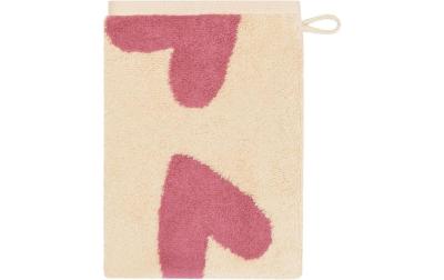 Caw&ouml; Waschhandschuh Heart Beats