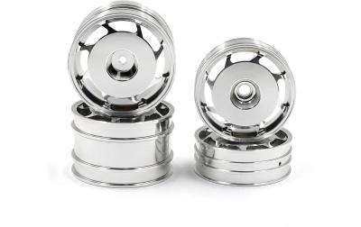 Yeah Racing Felgen CNC 8 Spoke Silver