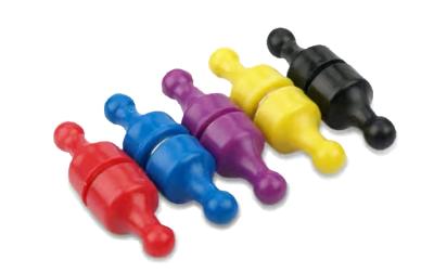 Berec Griffmagnet, Kunststoff, 10-er Set