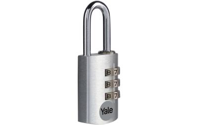 Zahlenschloss Aluminium YE3CB