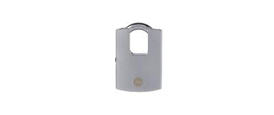 Vorhängeschloss Messing Y122B verchromt