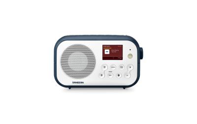 Sangean DPR-42BT White-Ink Blue