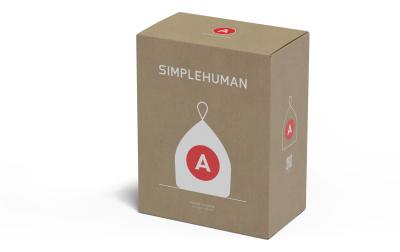 Simplehuman Müllbeutel für Abfalleimer,4.5L