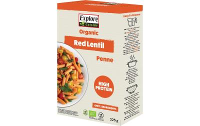 Penne aus Roten Linsen