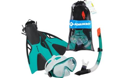 Schildkröt Schnorchel Set Cayman türkis