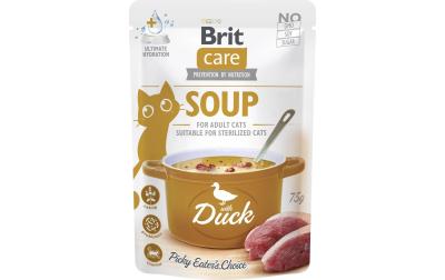 Brit Care Cat Soup with Duck 15x75g