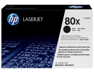 HP Toner 80X - Black (CF280X)